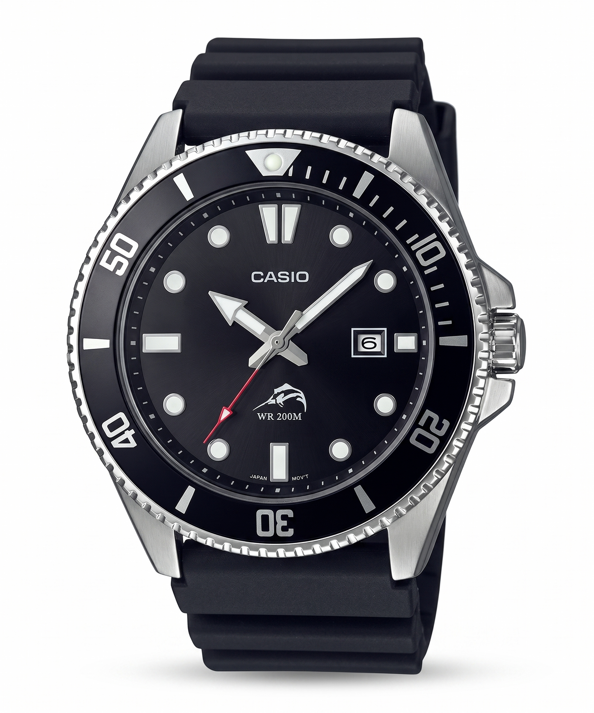 Casio Duro MDV-106-1A Marlin – Reloj Diver Negro para Hombre 200 m