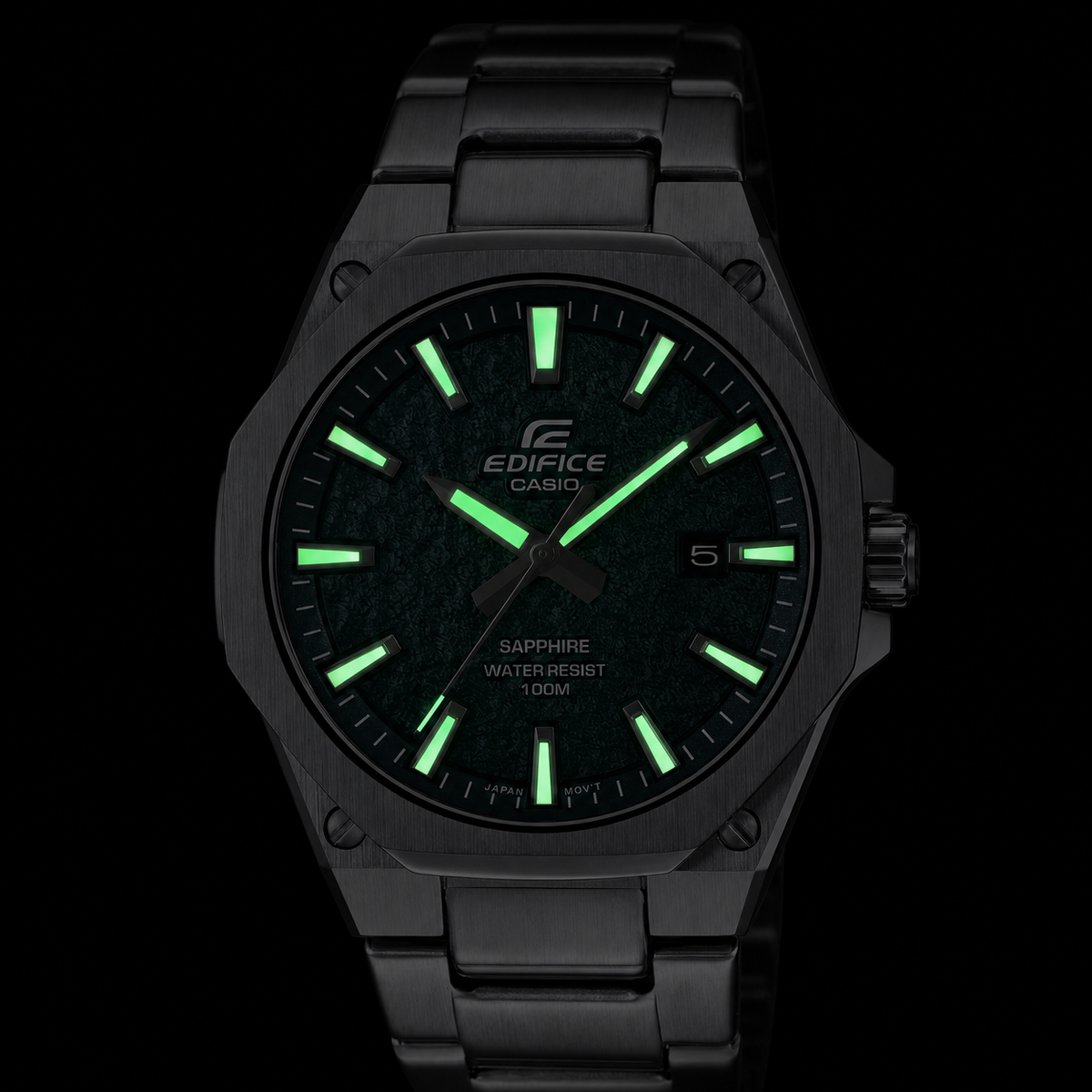 Reloj Casio Edifice EFR-S108DE-3AV luz nocturna luminiscente