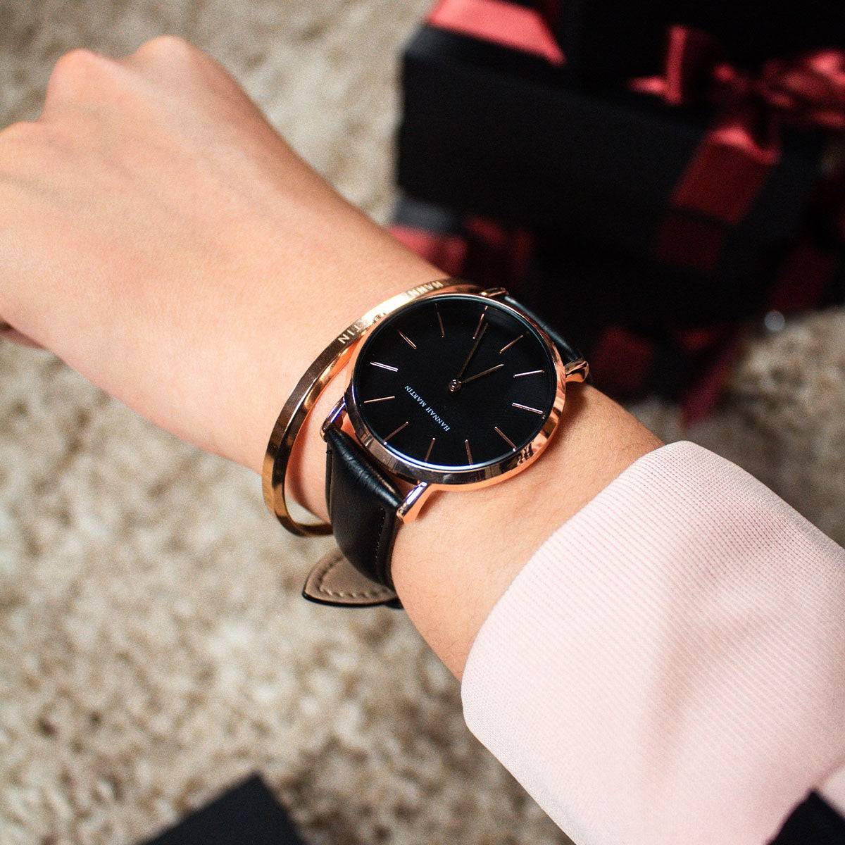 Reloj Hannah Martin Ashfield + Brazalete - Hannah Martin en Perú | Jherr Jewelry