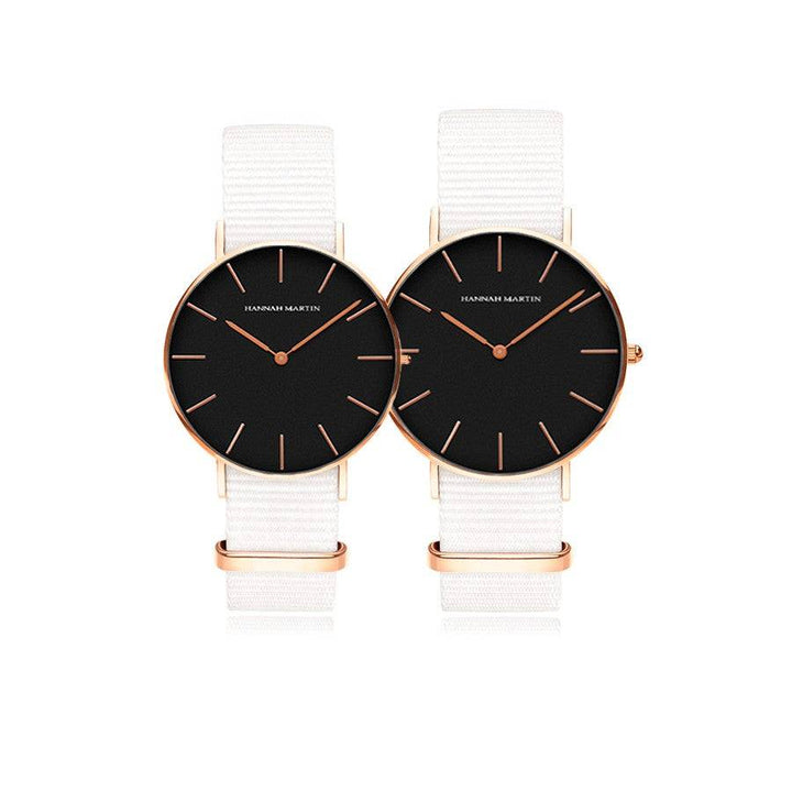 Relojes de Pareja Amber - Canvas