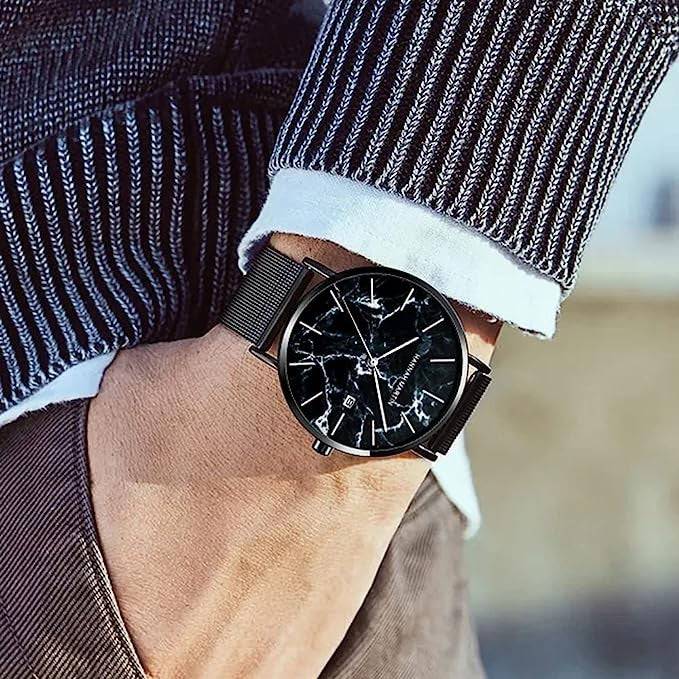 Reloj Hannah Martin Acero Negro Puro - Hannah Martin en Perú | Jherr Jewelry