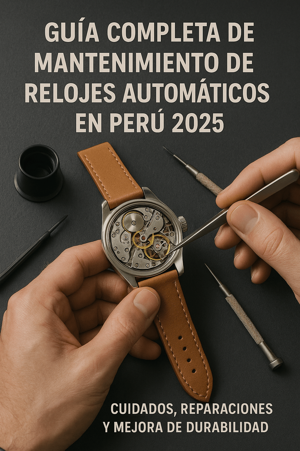 Guía Completa de Mantenimiento de Relojes Automáticos en Perú - Cuidados, Reparaciones y Mejora de Durabilidad - Jherr Jewelry Perú Peru
