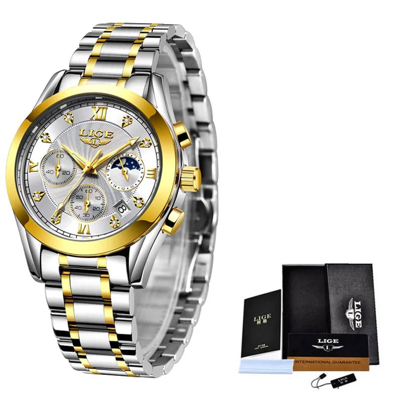 Golden Radiance Luxury Women's Watch - JHERR JEWELRY en Perú | Jherr Jewelry