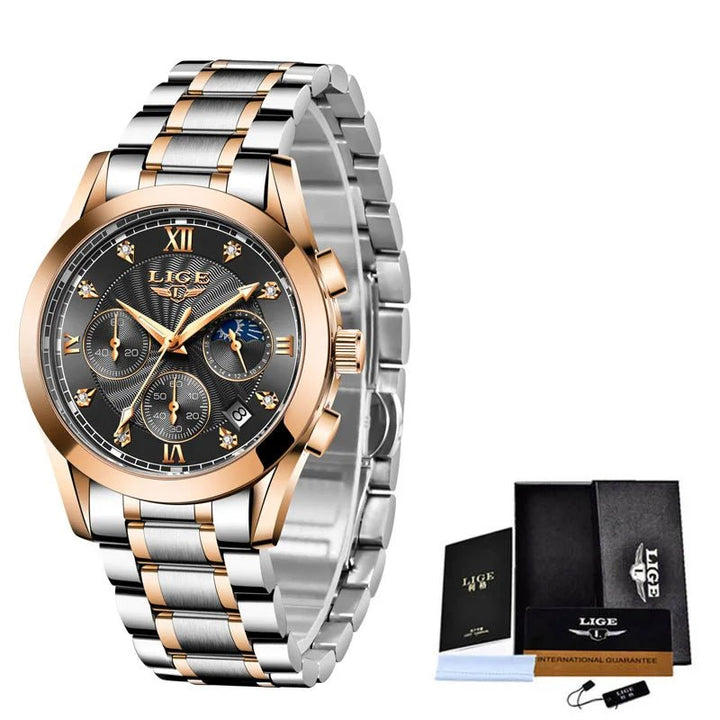 Golden Radiance Luxury Women's Watch - JHERR JEWELRY en Perú | Jherr Jewelry