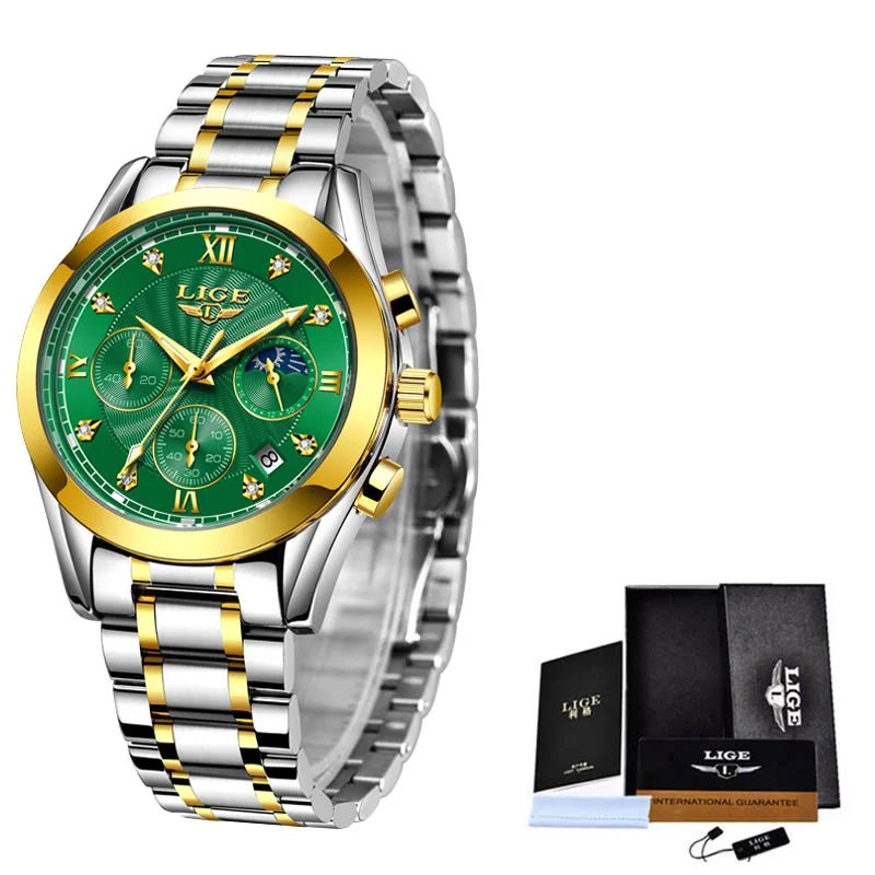 Golden Radiance Luxury Women's Watch - JHERR JEWELRY en Perú | Jherr Jewelry