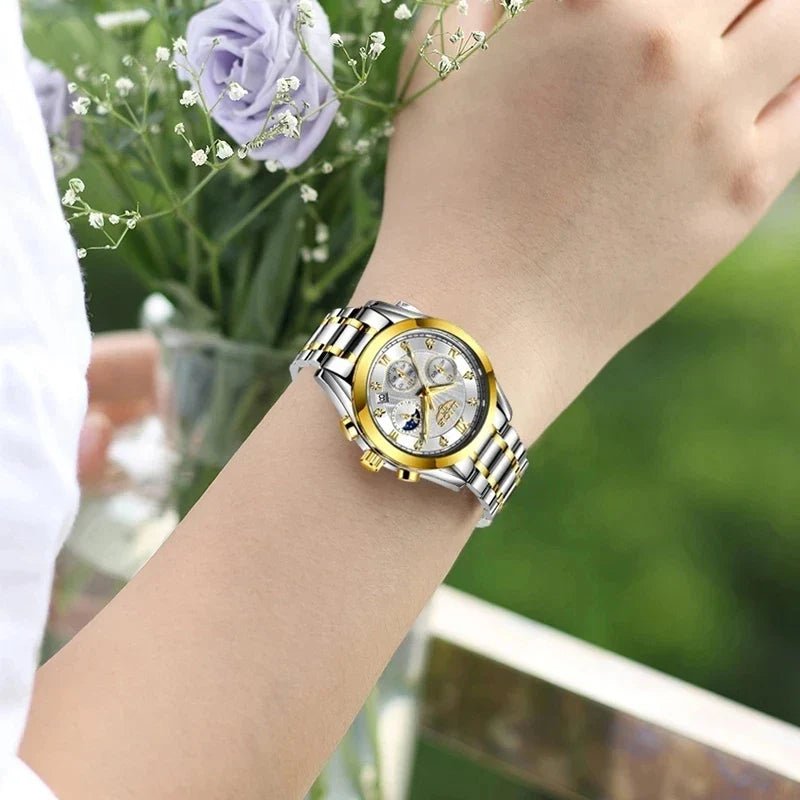 Golden Radiance Luxury Women's Watch - JHERR JEWELRY en Perú | Jherr Jewelry