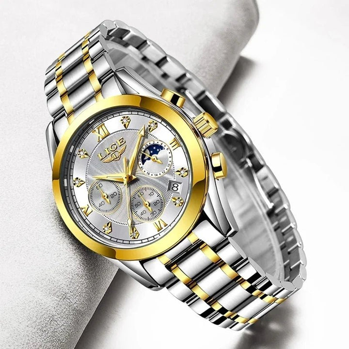Golden Radiance Luxury Women's Watch - JHERR JEWELRY en Perú | Jherr Jewelry