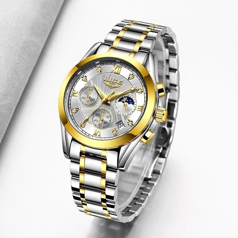 Golden Radiance Luxury Women's Watch - JHERR JEWELRY en Perú | Jherr Jewelry