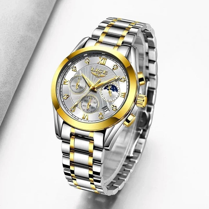 Golden Radiance Luxury Women's Watch - JHERR JEWELRY en Perú | Jherr Jewelry