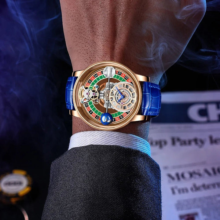 Celestial Roulette Men's Luxury Watch - JHERR JEWELRY en Perú | Jherr Jewelry