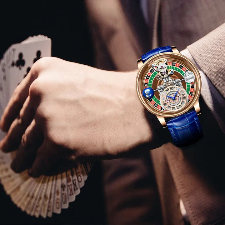 Celestial Roulette Men's Luxury Watch - JHERR JEWELRY en Perú | Jherr Jewelry