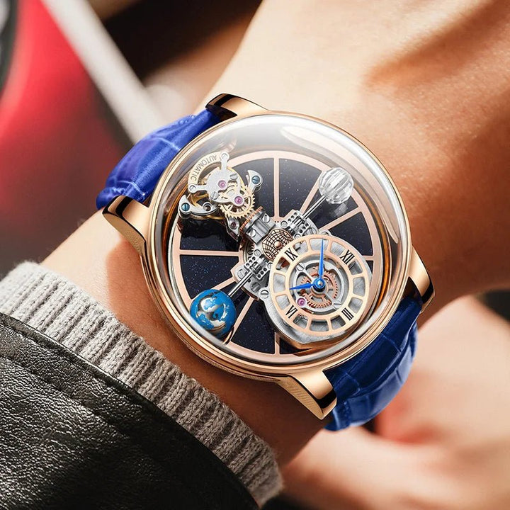 Galactic Pioneer Chronograph Tourbillon Luxury Watch - JHERR JEWELRY en Perú | Jherr Jewelry