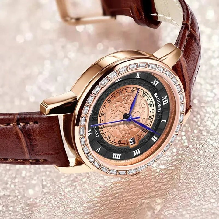 Lige Elegance Chronograph – Women's Luxury Sport Watch - JHERR JEWELRY en Perú | Jherr Jewelry