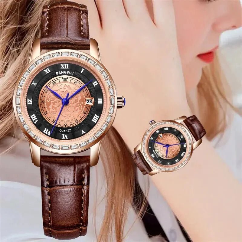 Lige Elegance Chronograph – Women's Luxury Sport Watch - JHERR JEWELRY en Perú | Jherr Jewelry