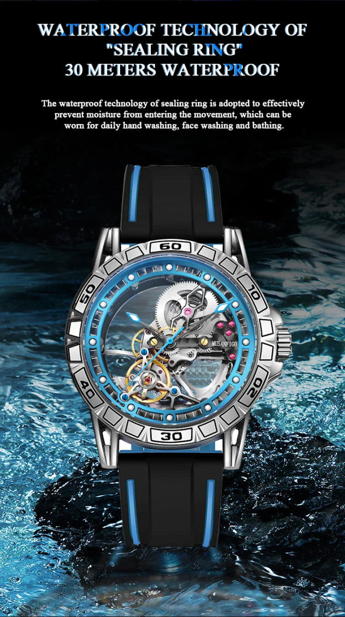 Luminary Skeleton Automatic - JHERR JEWELRY en Perú | Jherr Jewelry