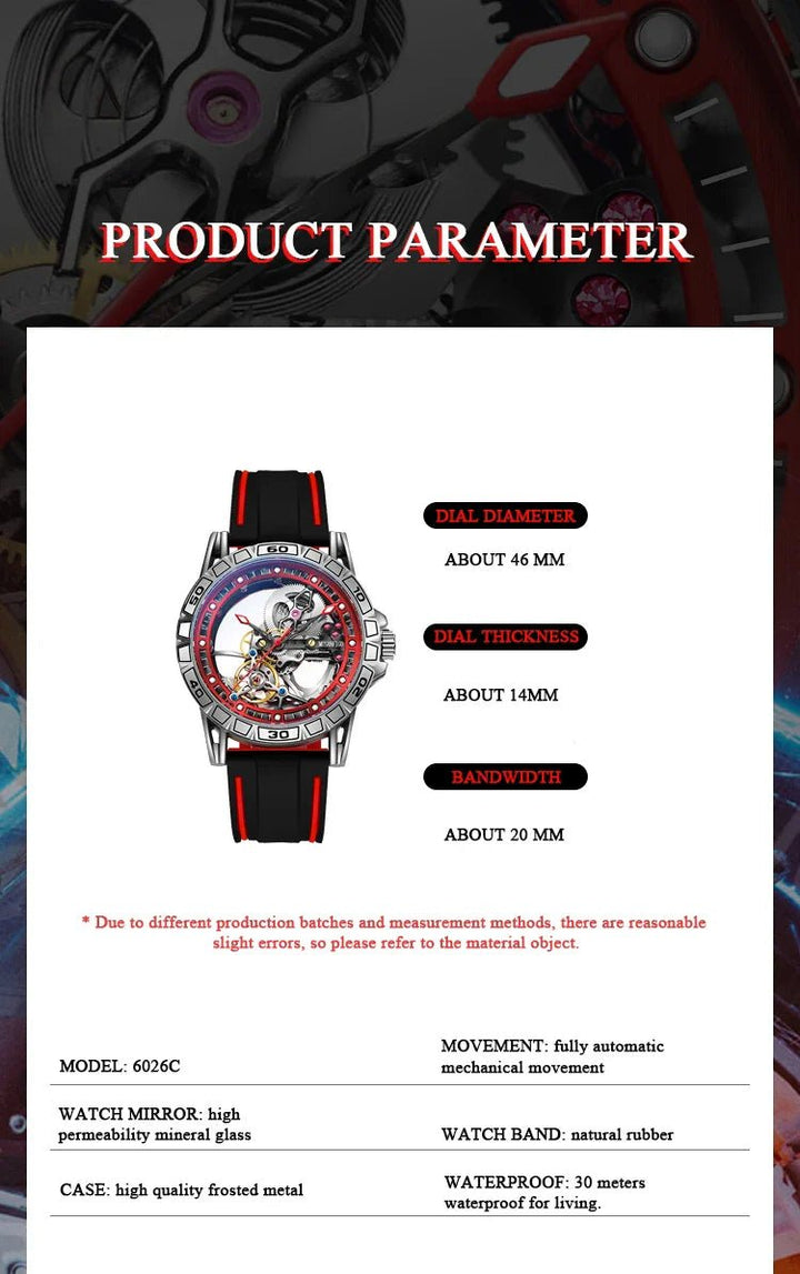 Luminary Skeleton Automatic - JHERR JEWELRY en Perú | Jherr Jewelry