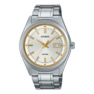 Reloj Casio MTP-B180D-7A Analógico Hombre Acero Blanco Original - Casio original en Perú | Jherr Perú