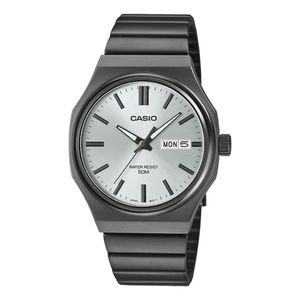 Reloj Casio MTP-E735B-7A Analógico Hombre Resina Blanco Original - Casio original en Perú | Jherr Perú