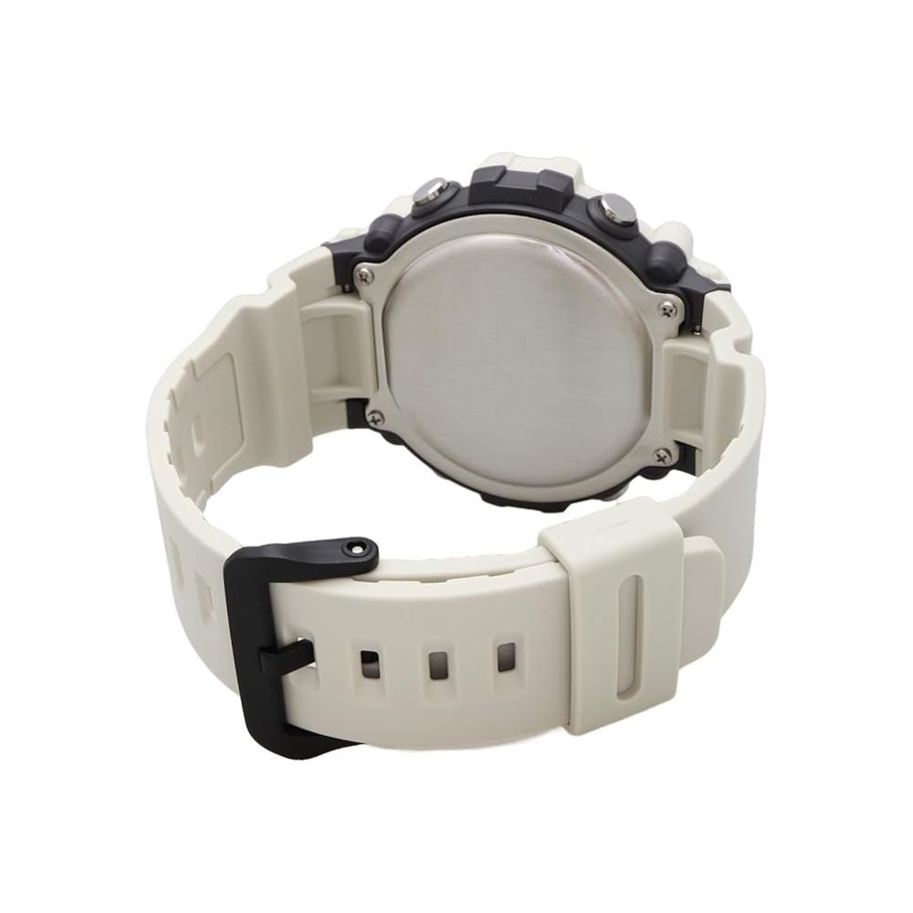 Reloj Casio AE-1500WH-8B2V gris oscuro resina original en Perú - detalle de caja y correa