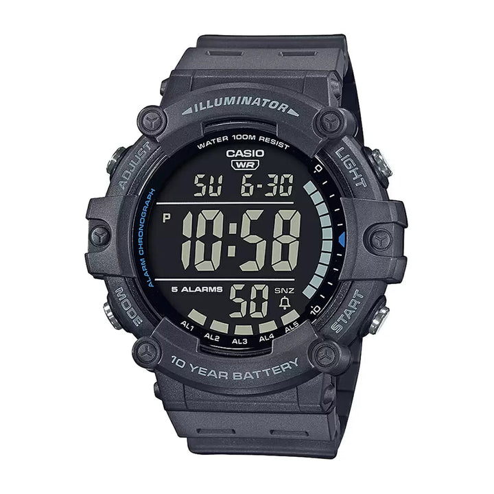 Reloj Casio AE-1500WH-8BV gris resina original en Perú - vista principal