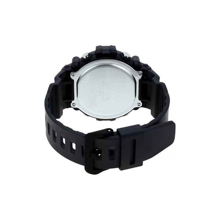 Reloj Casio AE-1500WHC-1AVDF Digital Resina Negro Original AE-1500WHC-1AVDF vista lateral y correa en Jherr Perú