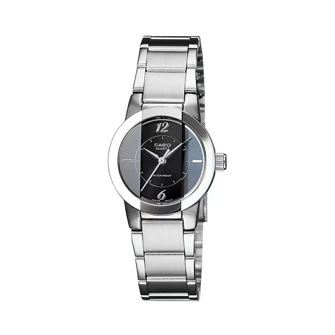 Reloj Casio LTP-1230D-1CDF Análogo Mujer Acero Plateado Original - Casio original en Perú | Jherr Perú