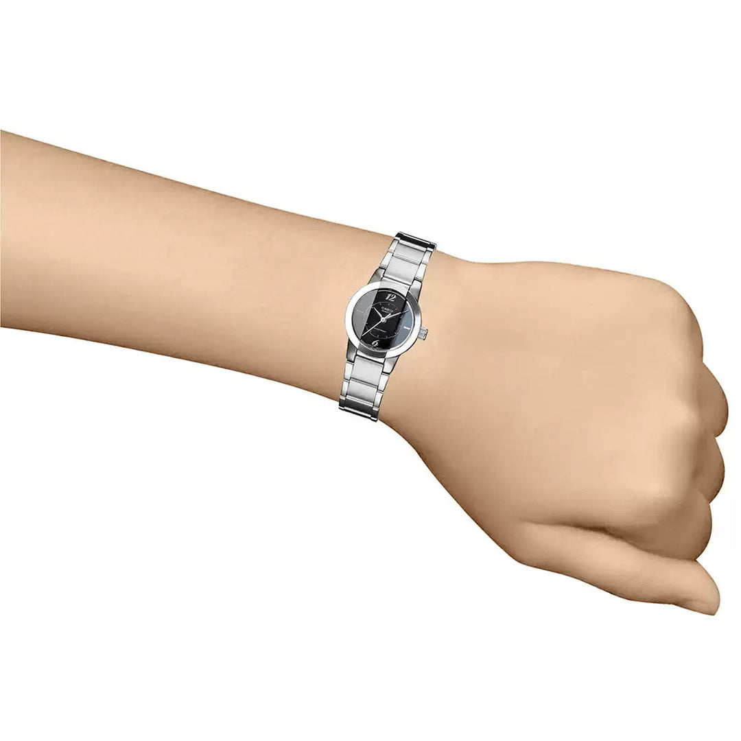 Reloj Casio LTP-1230D-1CDF Análogo Mujer Acero Plateado Original foto 2 - reloj Casio original en Perú | Jherr Perú
