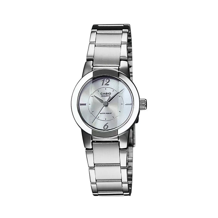 Reloj Casio LTP-1230D-7CDF Análogo Mujer Acero Plateado Original - Casio original en Perú | Jherr Perú