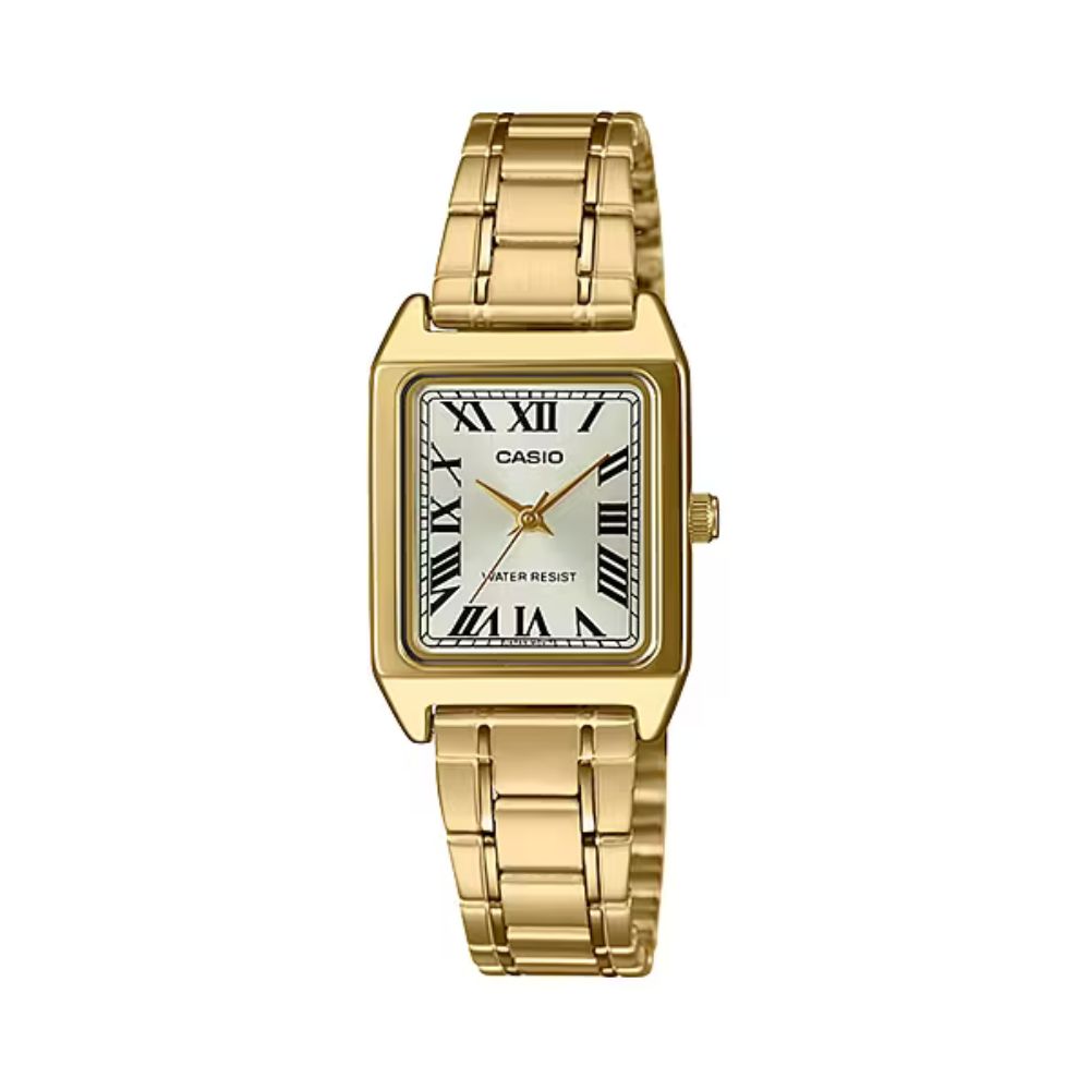 Reloj Casio LTP-V007G-9B dorado acero inoxidable dorado original en Perú - vista principal