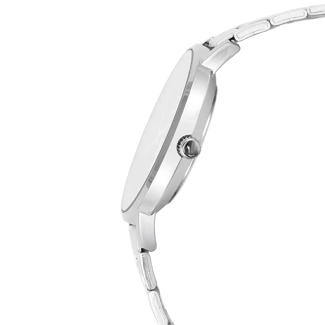 Reloj Casio LTP-VT01D-7BUDF Análogo Mujer Acero Plateado Original foto 4 - reloj Casio original en Perú | Jherr Perú