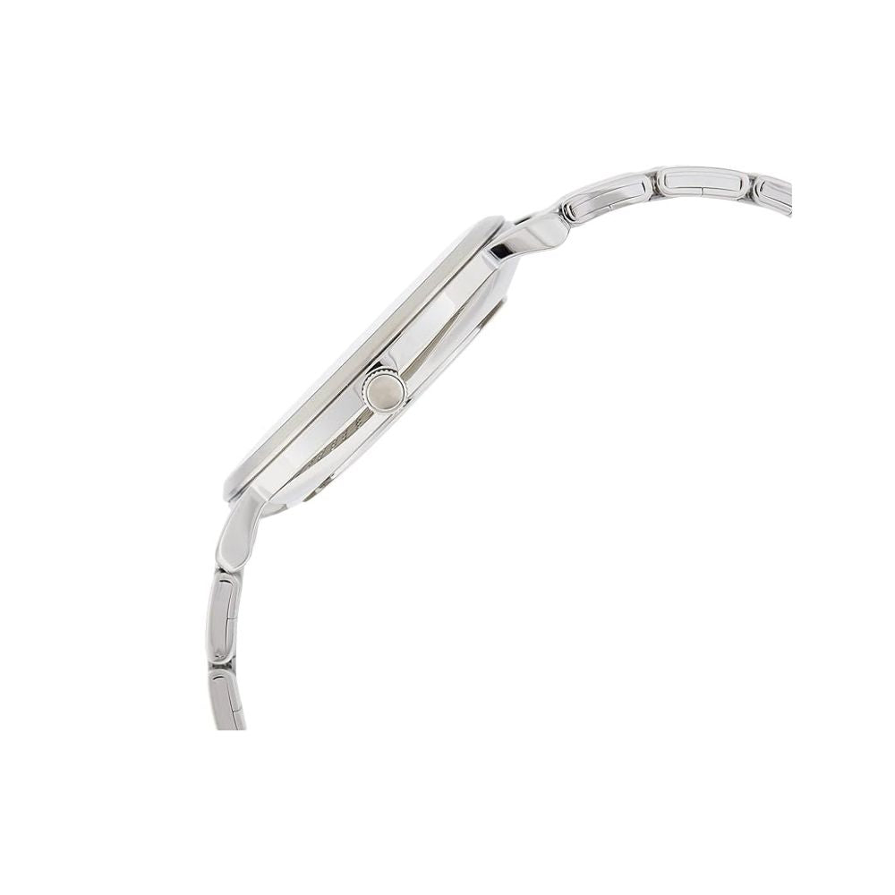 Reloj Casio MTP-B110D-7AV blanco y plateado acero inoxidable original en Perú - vista adicional y acabados