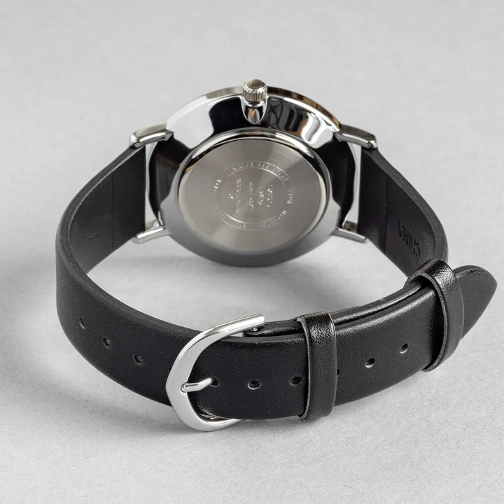 Reloj Casio MTP-VT04L-7E blanco y negro hombre original en Perú - vista adicional y acabados