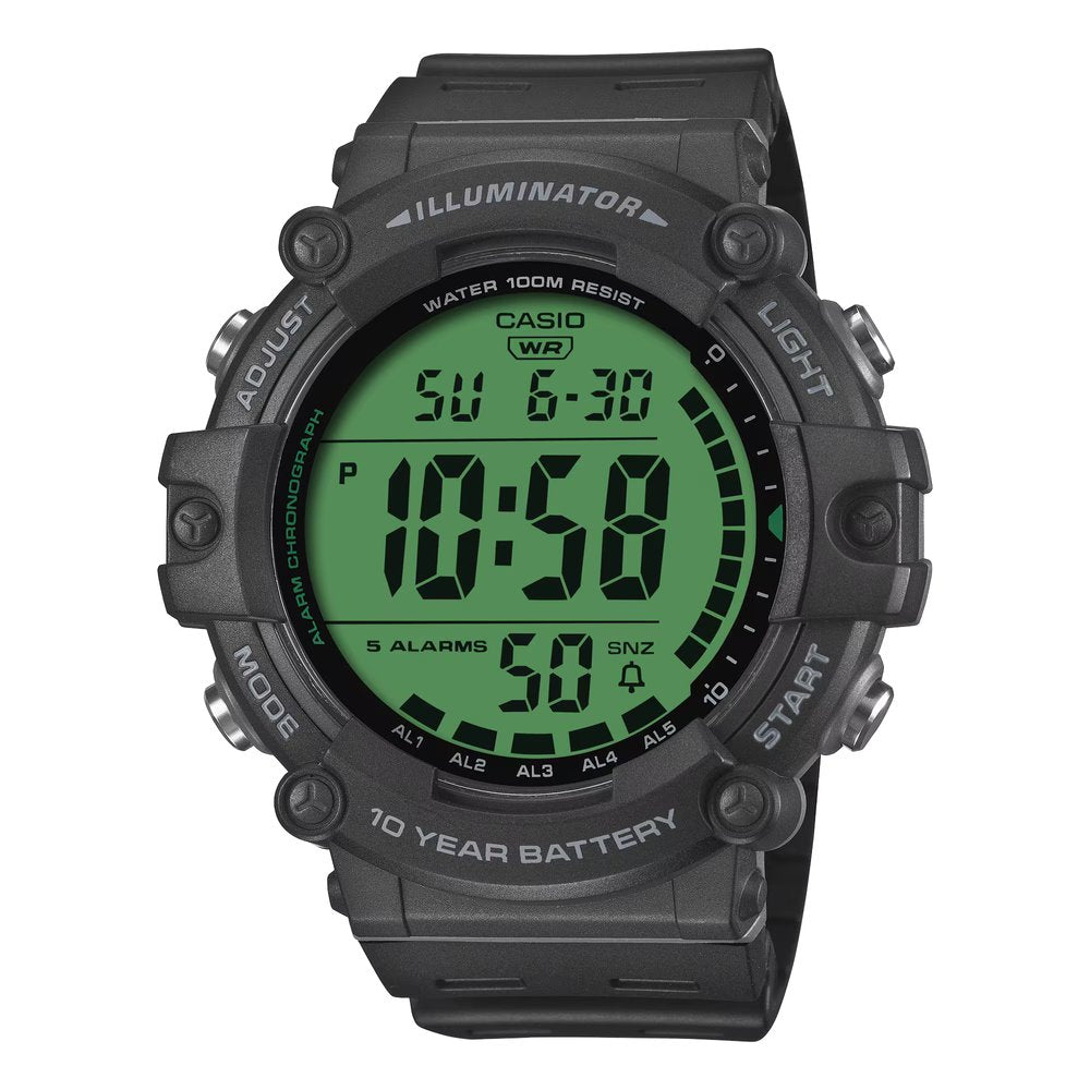 Reloj Casio AE-1500WHC-1AVDF Digital Resina Negro Original AE-1500WHC-1AVDF vista principal en Jherr Perú