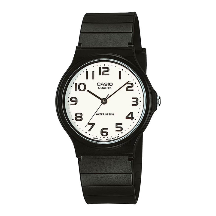 Reloj Casio MQ-24-7B2L blanco y negro unisex original en Perú - vista principal