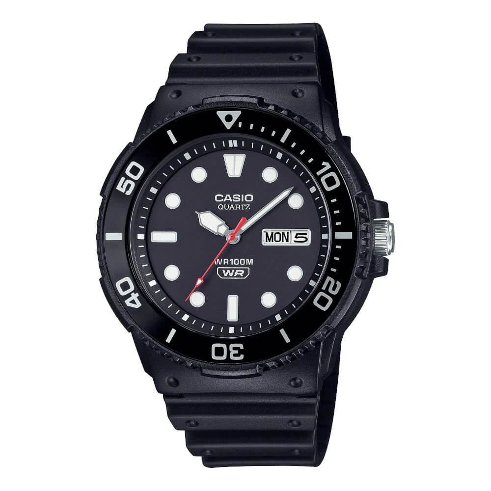 Reloj Casio MRW-230H-1E1V negro hombre original en Perú - vista principal