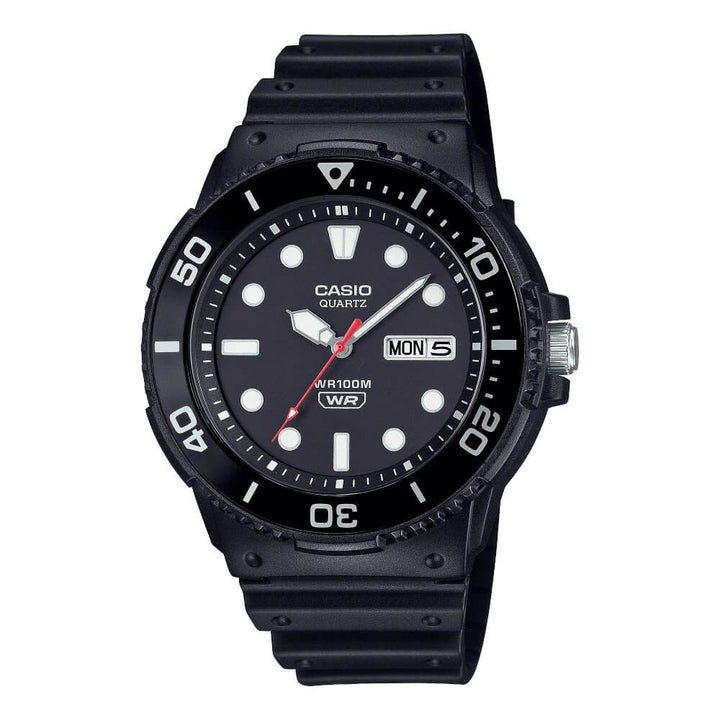 Reloj Casio MRW-230H-1E1V negro hombre original en Perú - vista principal