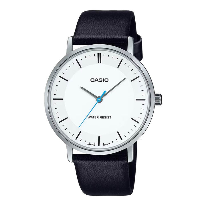Reloj Casio MTP-VT04L-7E blanco y negro hombre original en Perú - vista principal