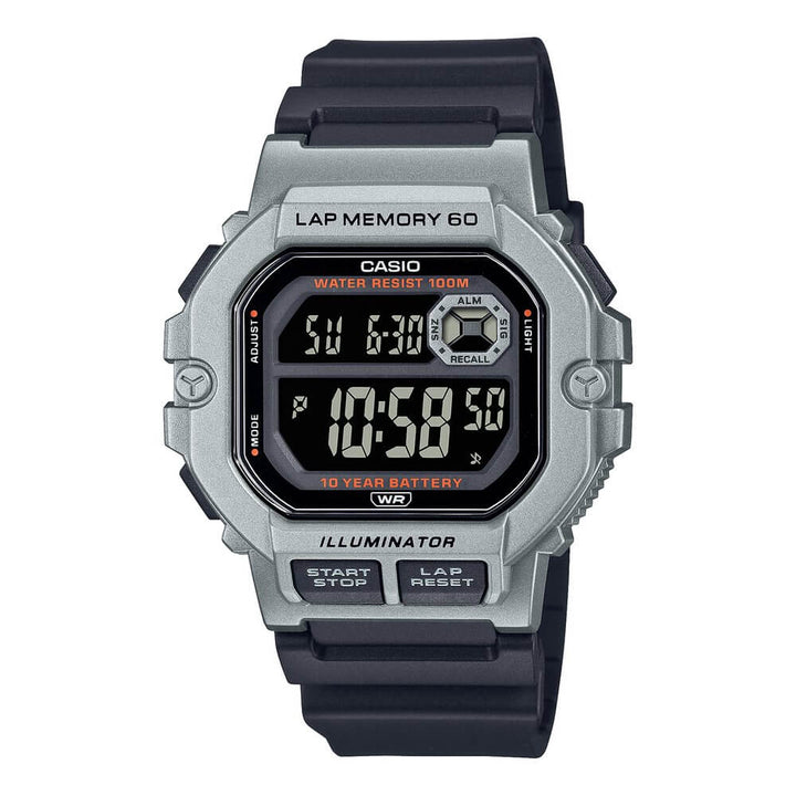Reloj Casio WS-1400H-1BV negro hombre original en Perú - vista principal