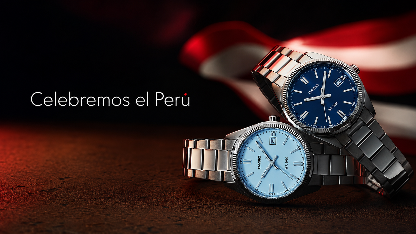 Relojes Casio Fiestas Patrias en descuento