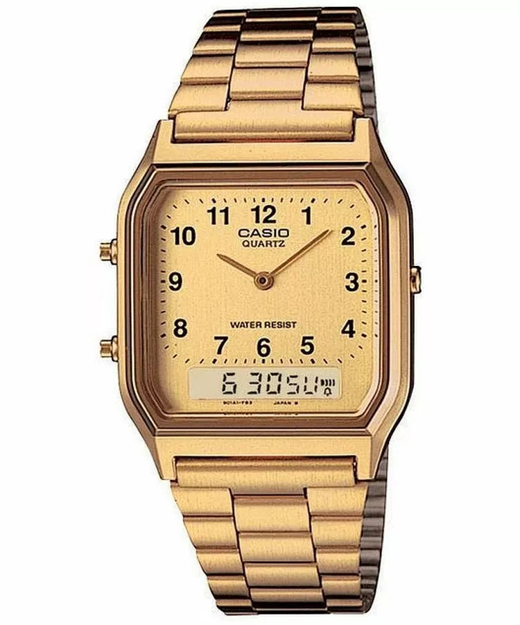 Reloj Casio Vintage AQ-230GA-9BMQYES Original - Casio en Perú | Jherr Jewelry