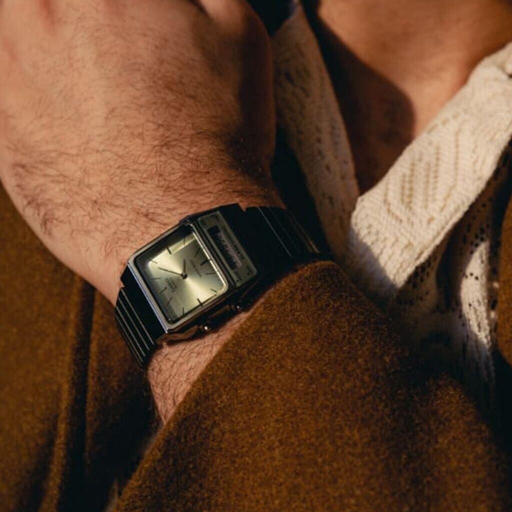 Reloj Casio Vintage AQ-800ECGG-3A Original - Vintage Minimalista 35mm - Casio en Perú | Jherr Jewelry