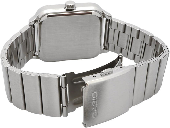 Broche y correa de acero del reloj Casio MTP-M305D-7A2V para hombre, diseño resistente y elegante