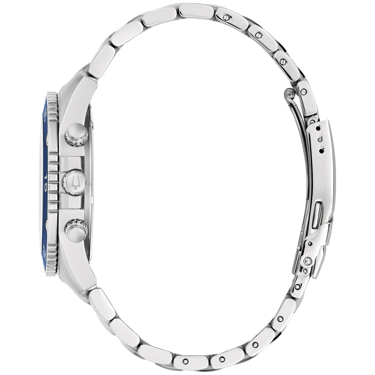 Reloj Bulova Marine Star Azul y Blanco - Cronógrafo Náutico con Resistencia 100 Metros - Bulova en Perú | Jherr Jewelry