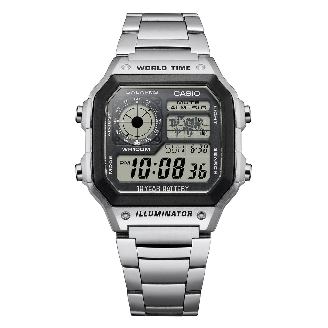 Reloj Casio AE-1200WHD-1A digital analógico resistente al agua original con garantía en Perú
