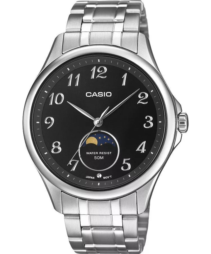 Reloj Casio MTP-M110D-1AER con Fase Lunar para Hombre - 42.5mm