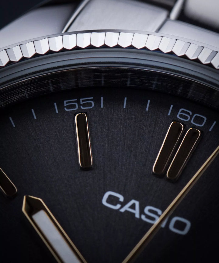 Reloj Casio Original MTP-1302D-1A2V | Acero Hombre Plateado