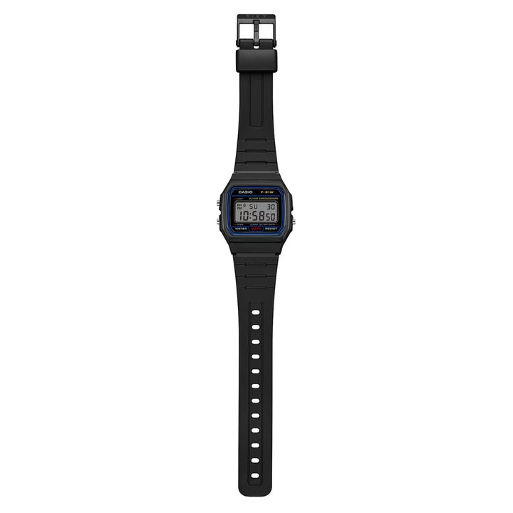 Reloj Casio F-91W Original Digital Negro - Clásico con Garantía Casio en Perú