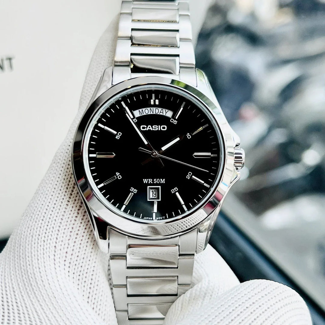 Reloj Casio MTP-1370D Hombre Acero Original