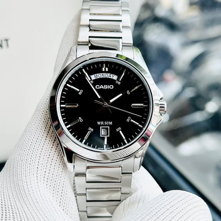 Reloj Casio MTP-1370D Hombre Acero Original