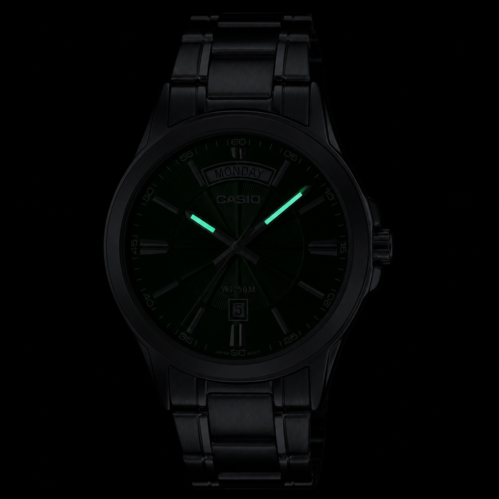 Reloj Casio MTP-1381 Original para Hombre con Día y Fecha